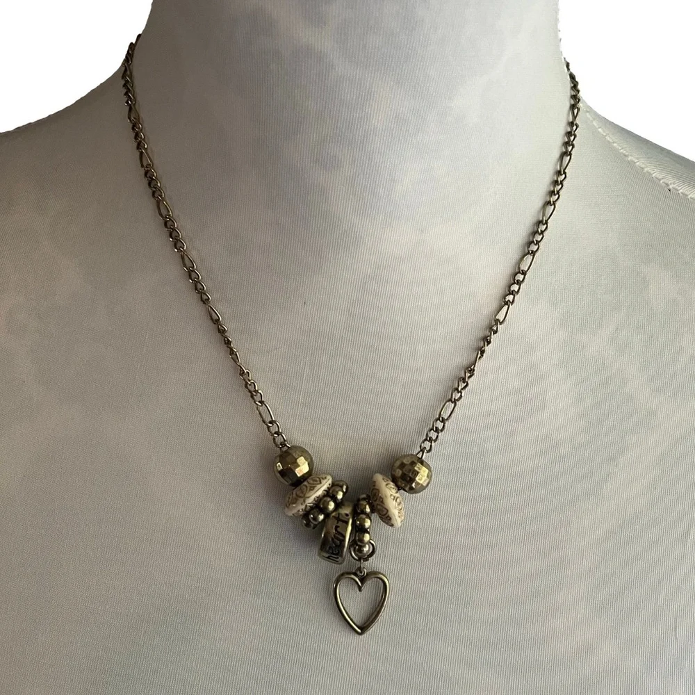 Sandra Magsamen Messages from the Heart / Follow Your Heart Necklace NIB